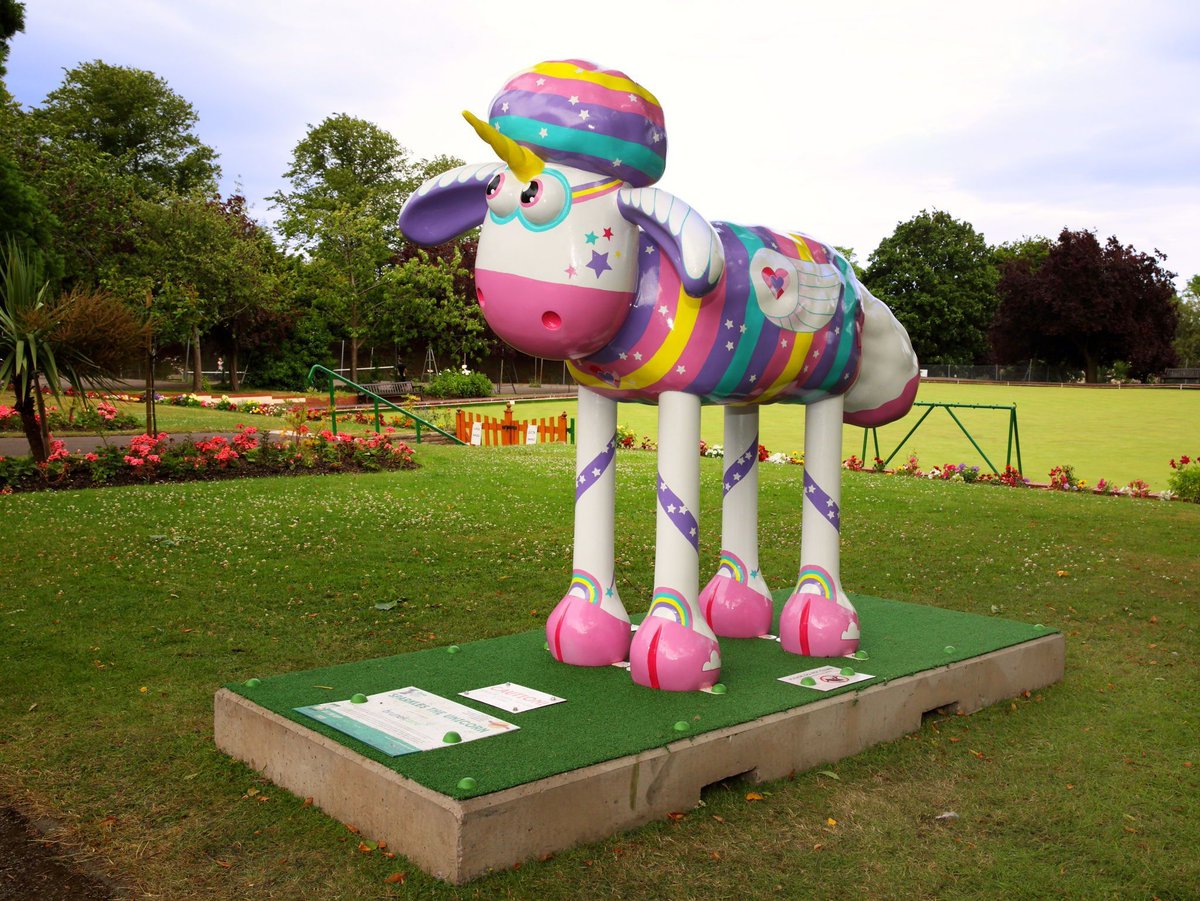 Dust off the glitter and prepare to shimmer on #NationalUnicornDay with a throwback to the baa-eautiful 'Sparkles the Unicorn' from #ShaunintheCity. 🦄🌈 If you loved this mythical masterpiece, add the enchanted figurine to your home. 👉 Shop online: bit.ly/49z0cNo
