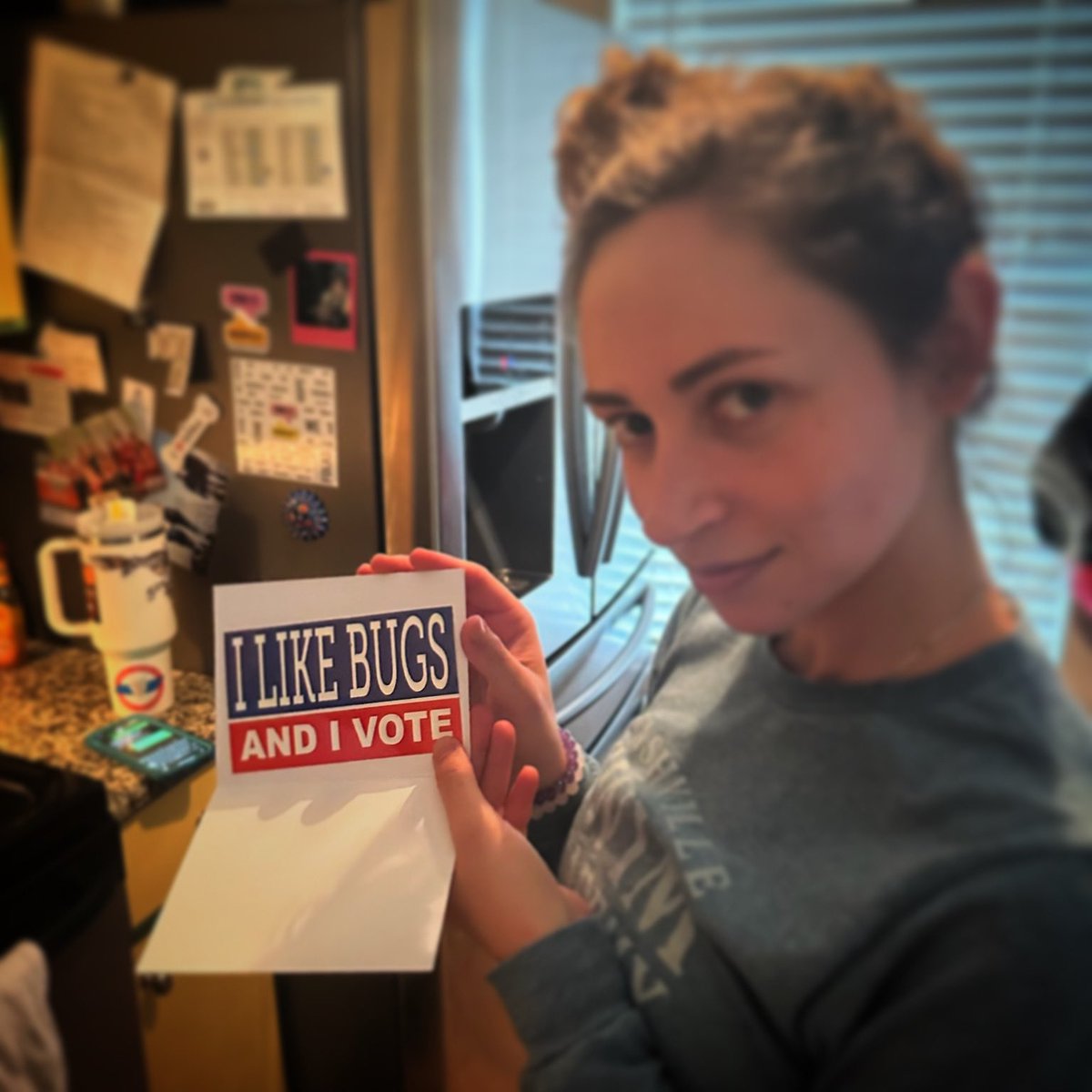 My friends know me too well 🙈 🗳️ 🐛