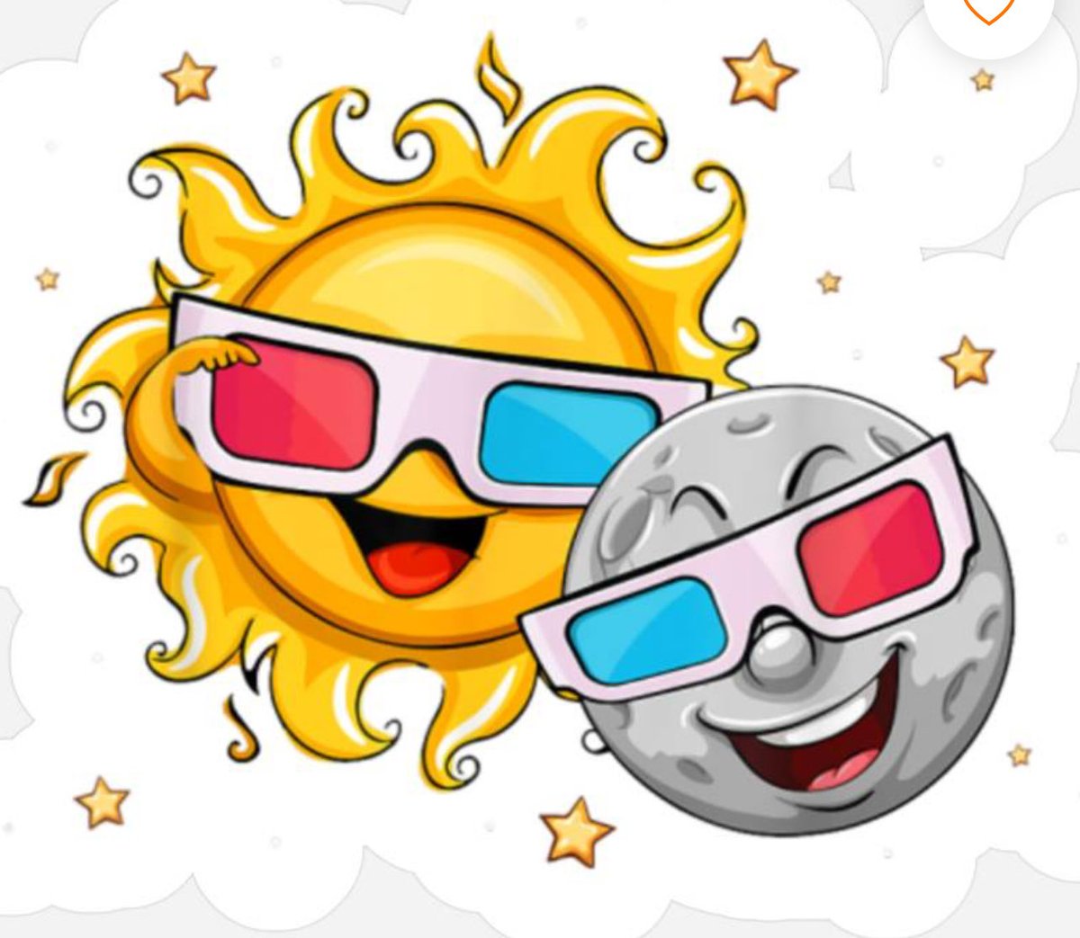 ⁦@JoCoCruise⁩ I’d send this image to Jean Grae but I don’t think she’s on Twitter anymore. I’d love to see a song from her about the sun wearing eclipse glasses 🤣