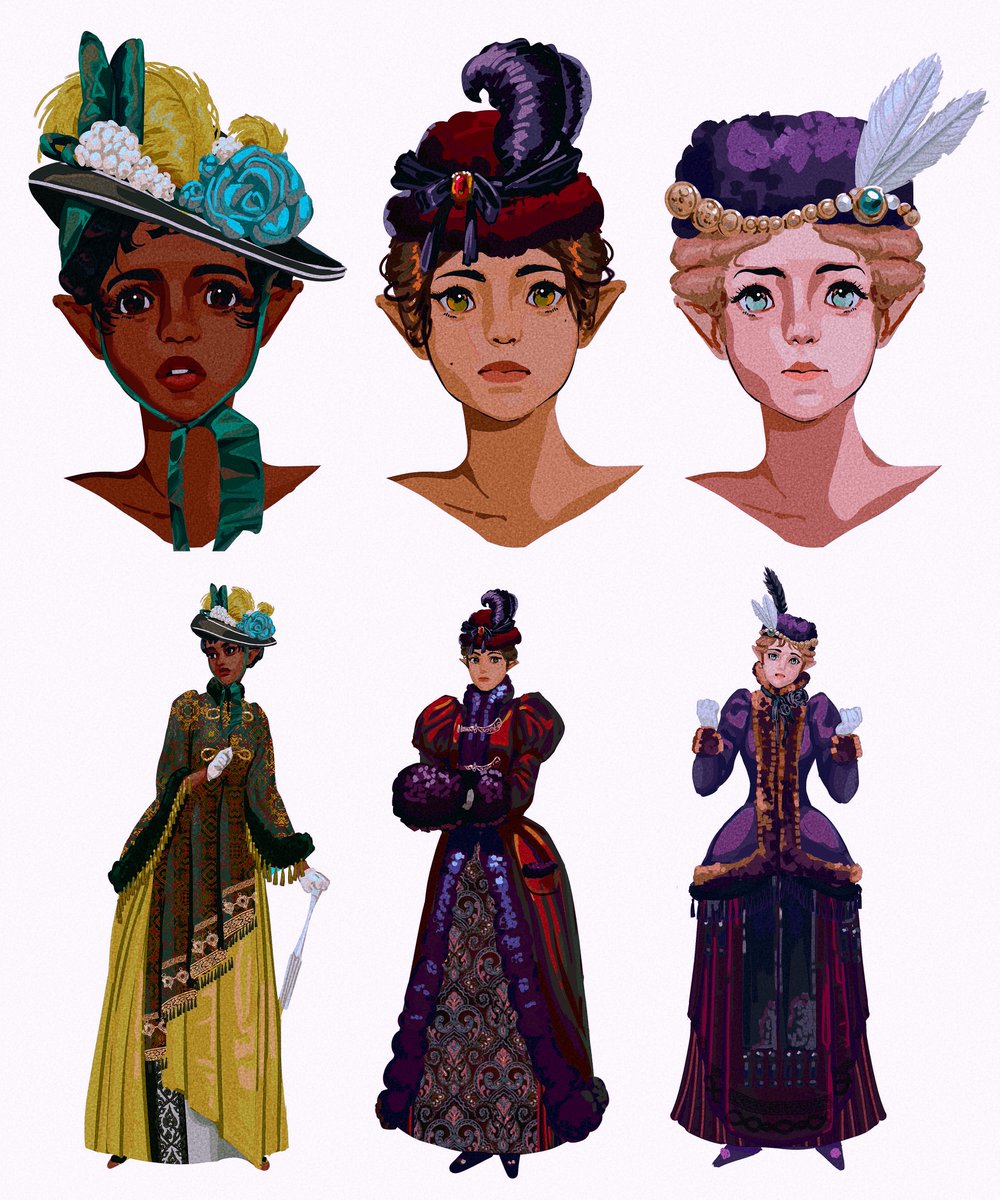 HelloDonique's tweet image. #PortfolioDay Hi I'm Donique and I love fantasy character design and illustration~
🌸doniquebyfield@gmail.com
🌸hellodonique.carrd.co