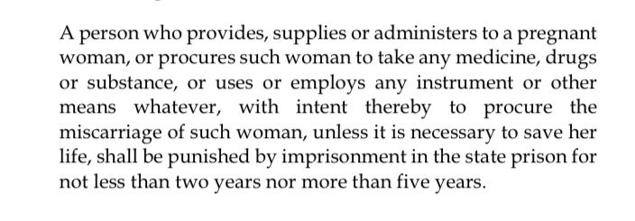 JUDICIAL NEWS: The Arizona Supreme Court has ruled that a law from the 1800s which completely bans all abortions in the State with few exceptions is now enforceable. The relevant law is below.
