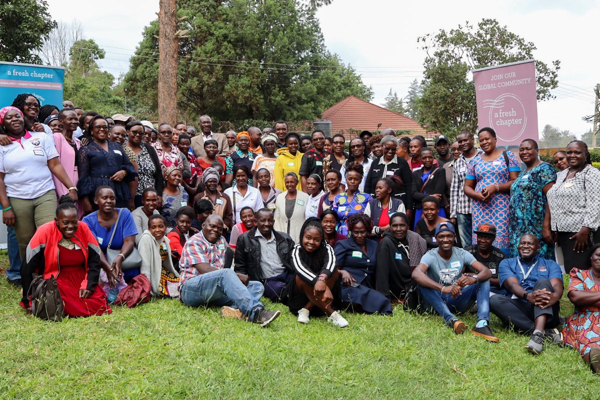Our 4th Mizizi Workshop of 2024, graciously hosted by AFC Alum Emily W., unfolded in Kitale. This workshop  brought together 73 patients, survivors, and caregivers in Trans Nzoia County to explore AFC's tools to build emotional awareness and resilience. afreshchapter.com/mizizi/