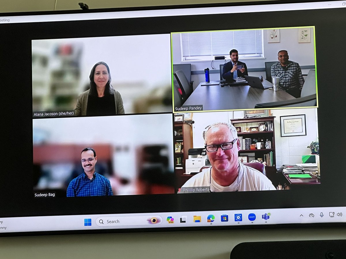 Moment your committee calls you Dr. Pandey 😍, the emotions cannot be put in words. Defended my PhD yesterday. Thankful to so many people especially my advisor Dr. Srinivasan(not in twitter), my committee @probertscotton <a href="/UGAvirology/">Sudeepbag</a> @AlanaLJacobson. #GoDawgs <a href="/Entomology_UGA/">UGA Entomology</a>