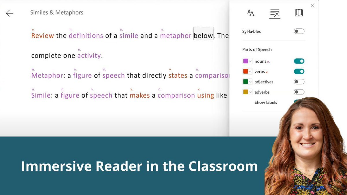 See how Immersive Reader can be used with Microsoft products and other programs such as Helperbird, Flip, Canvas, or Schoology to allow students to customize their reading and improve comprehension. Watch now: bit.ly/3C6iVRO #PatinsIcam @jlfahlbush