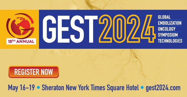 Have you registered for #GEST2024? Join your colleagues in New York City for the world's largest embolization meeting and leading resource for embolotherapy: gest2024.com #interventionalradiology #IR #embolization #IRads #MedEd #interventionaloncology #TwittIR
