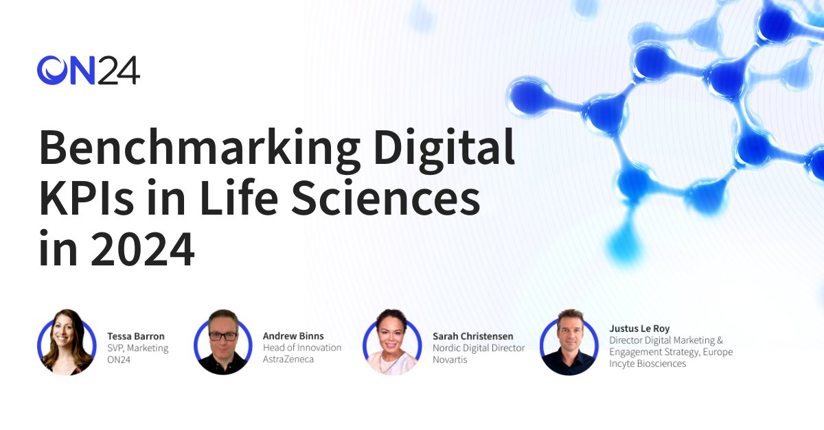 Join our panel of #healthcare digital marketing experts to find out how to evolve the way you measure results and get the latest benchmarks in digital channel performance. bit.ly/3vte6Tw