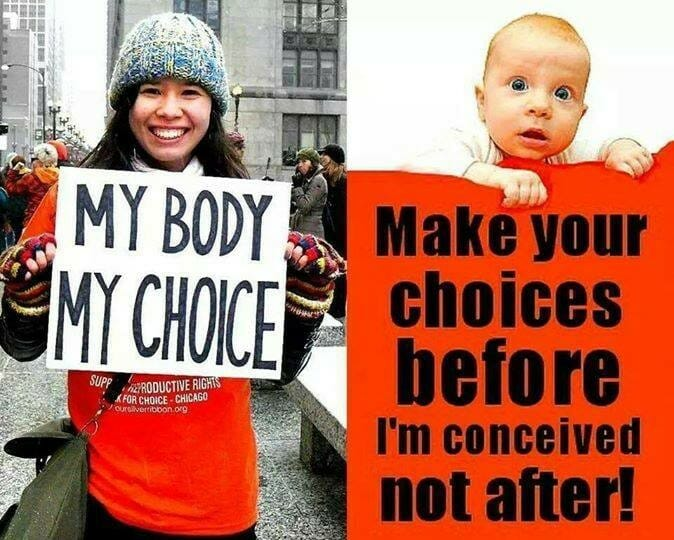 Complacency, laziness and the decision to spend money on other things rather than a contraceptive...are hardly a good excuse for being this irresponsible. #abortion #prolife #prochoice #yourbodyyourchoice...choose wisely!