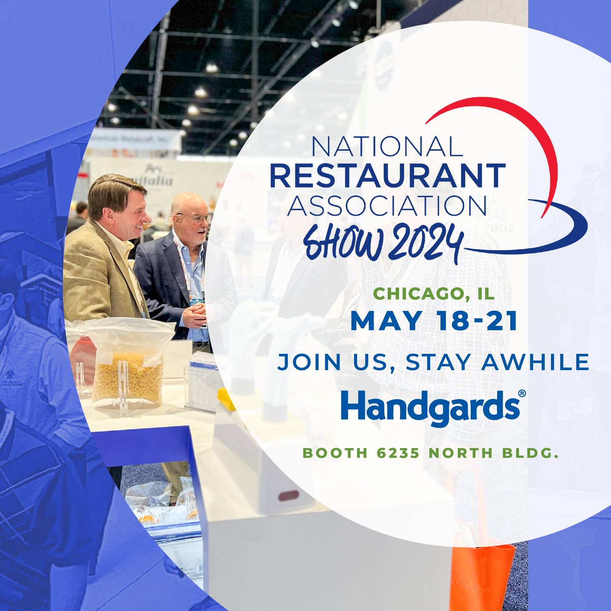 Handgards's tweet photo. 📷 Ready to take your restaurant to the next level? Attend the #2024RestaurantShow feel the quality of our disposables and learn how they can streamline your food safety efforts at the #2024RestaurantShow !📷
#Handgards #FoodSafetyMatters #ShowSeason https://t.co/Q9w9zSUHfH