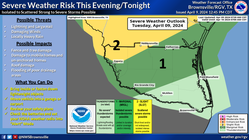 Forecast models continue to advertise a cluster of showers and thunderstorms developing along and ahead of a cold front this evening/tonight. These storms are expected to translate eastward through tonight. #StayWeatherAlert