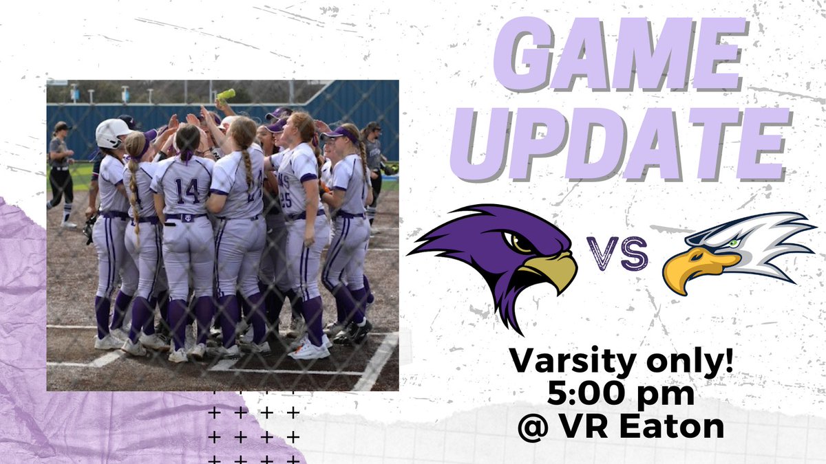 🚨Game Update for tonight at Eaton🚨

<a href="/KISDAthletics/">Keller ISD Athletics</a> <a href="/TCHS_WAthletics/">TC Women’s Athletics</a> <a href="/TimberCreek_HS/">Timber Creek High School</a>