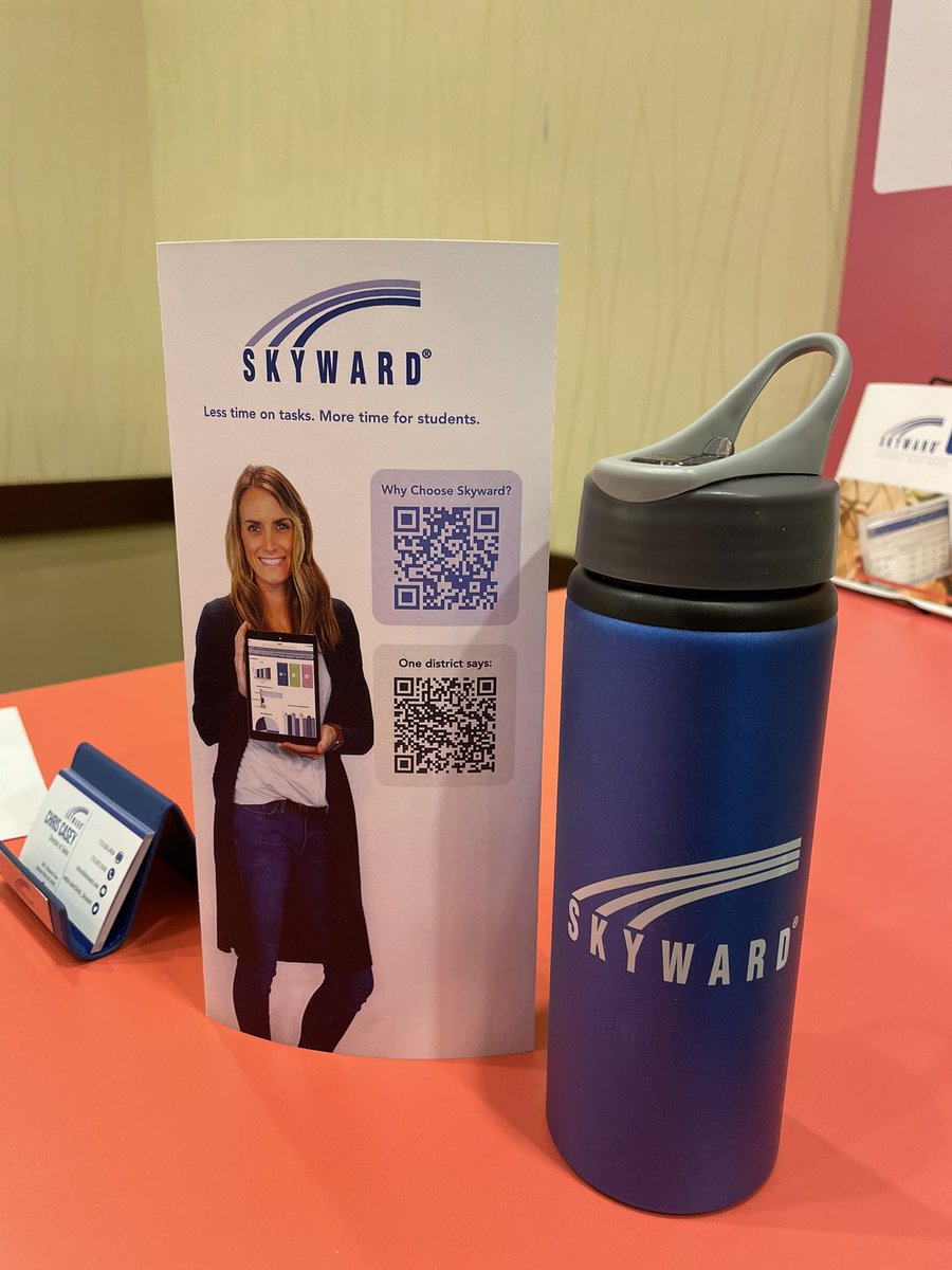 Day 2 is underway here at #CoSN2024 - the next person to locate this photo of our colleague <a href="/lexibushman/">Alexis Bushman</a> will take home our last water bottle!