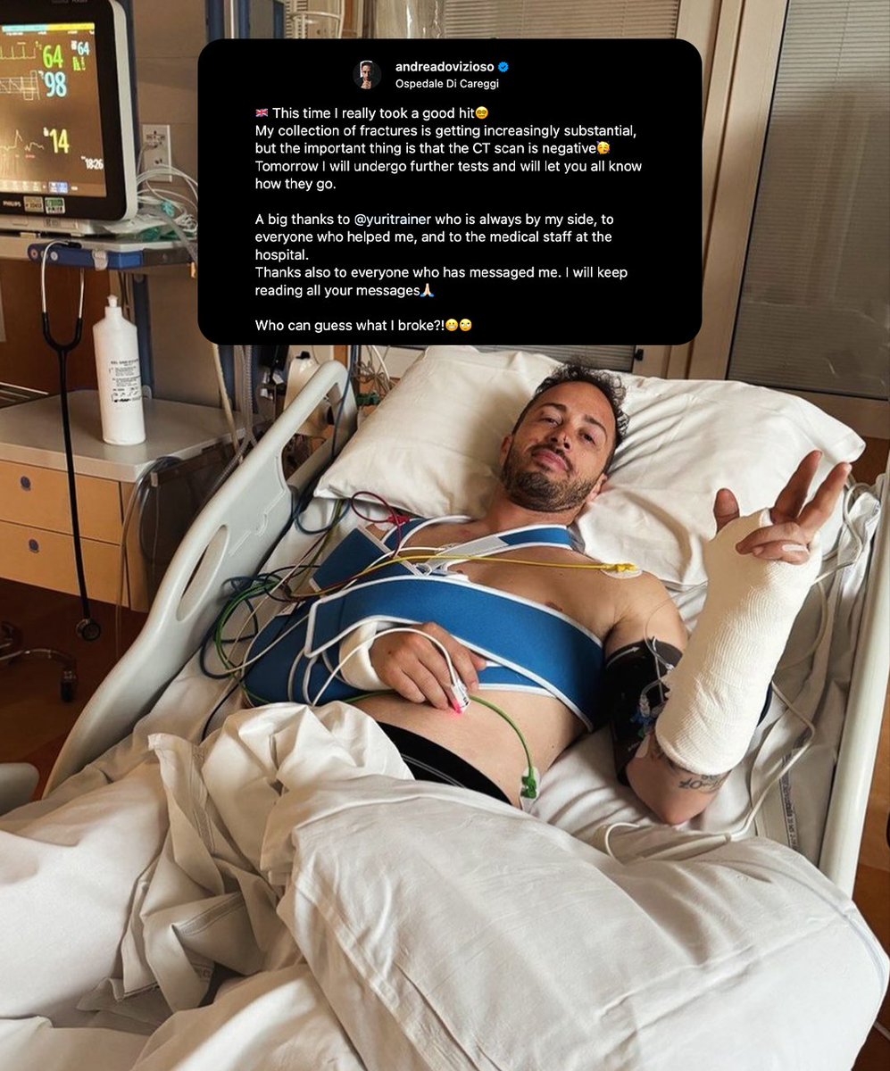 An update from Andrea Dovizioso on his Instagram ❤️