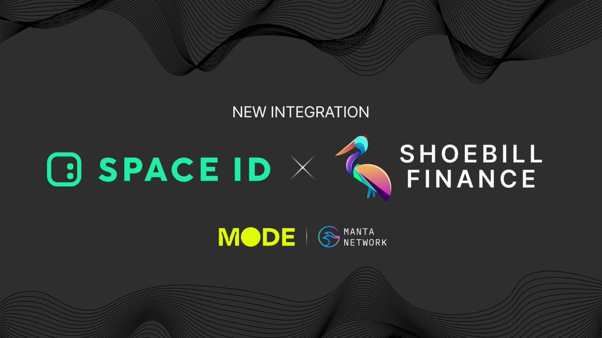 Empowering the web3 experience with @SpaceIDProtocol 🦾 We are proud to announce our new integration of SPACE ID’s Web3 Name SDK on @MantaNetwork & @modenetwork SPACE ID is a universal name service network with a one-stop identity platform to discover, register, trade, and…