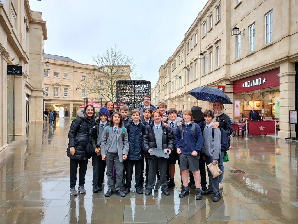 Regent's Park Prep Upper School pupils had a fantastic time exploring Bath and immersing themselves in Roman culture at the 'Understanding Aquae Sulis - Bathing and Belief in Roman Town' workshop, where they translated Latin inscriptions and handled ancient artefacts.