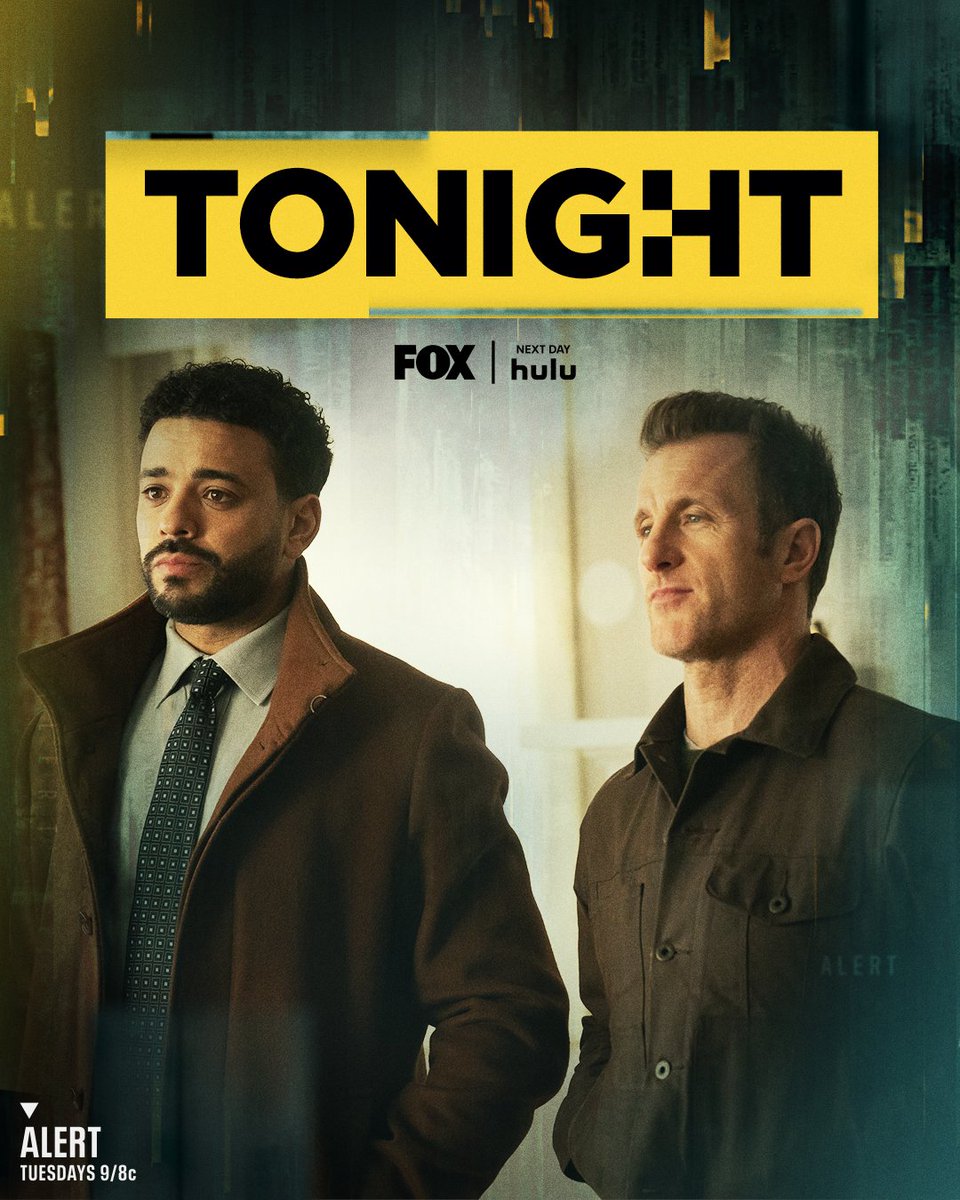 Tuesday = Bromance night! Tune in to an all new episode of #AlertOnFOX tonight on @FOXTV, next day on @hulu!