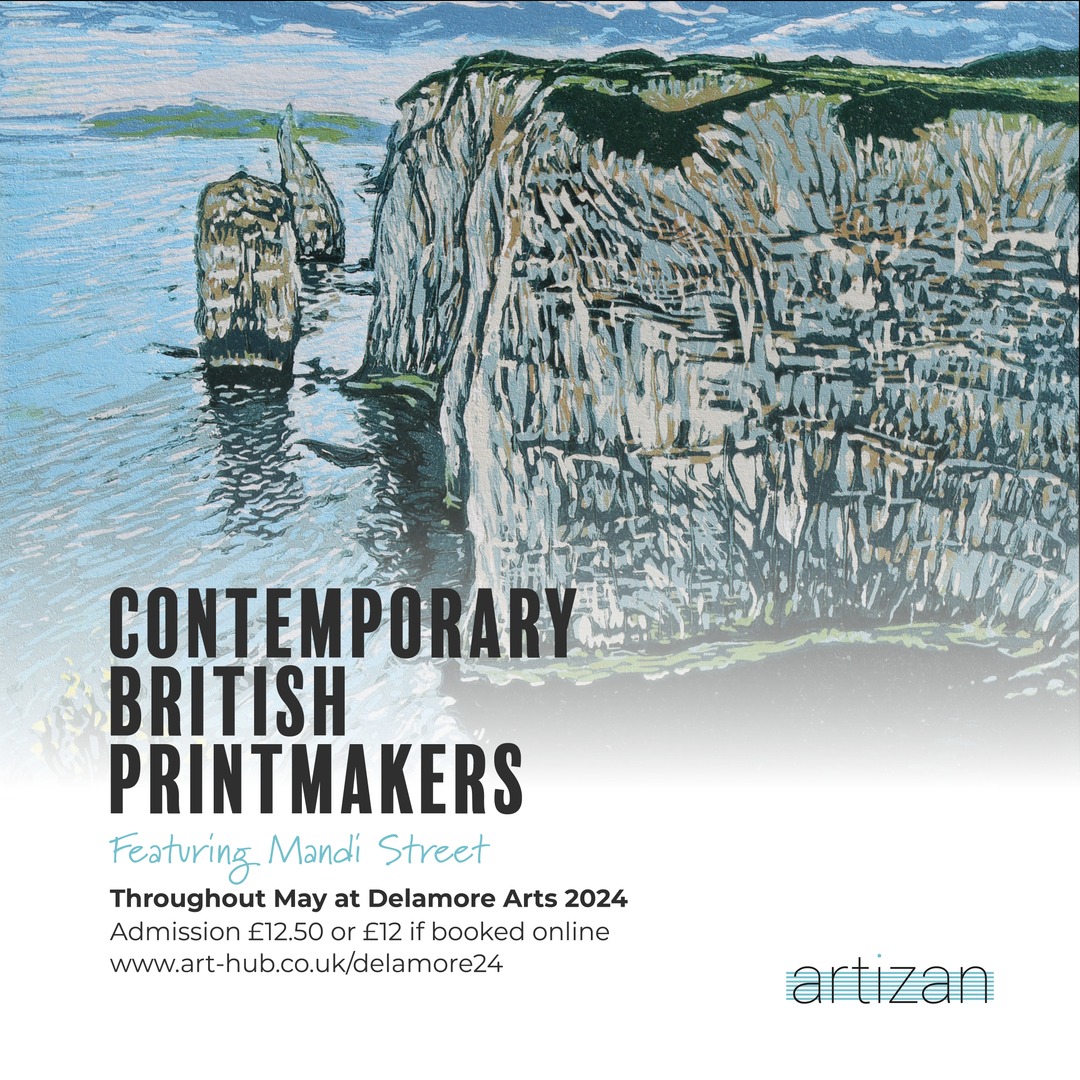 Introducing Mandi Street, joining us at Delamore 2024. Mandi's work most often represents local landscapes, capturing the energy of a place and time, producing work inspired by the spirit of places she has visited on her walks... art-hub.co.uk/ex/delamore24
