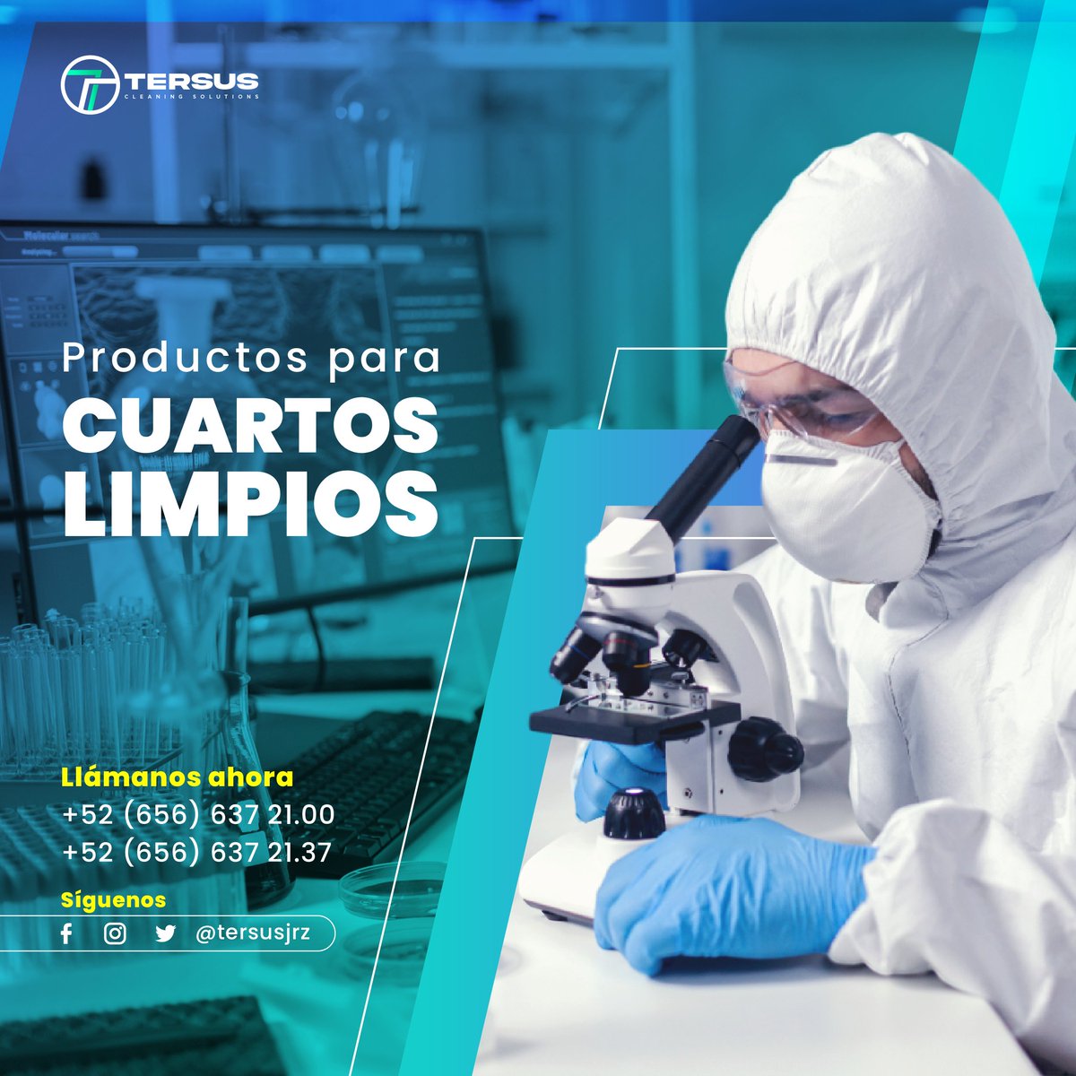 tersusjrz's tweet photo. Descubre la excelencia en limpieza con nuestros productos para cuartos limpios. Toallas, hisopos, guantes y más, diseñados para garantizar la máxima pureza en cada detalle. 🌐
#CuartosLimpios #PurezaSinCompromisos https://t.co/9iYMCjAfmZ