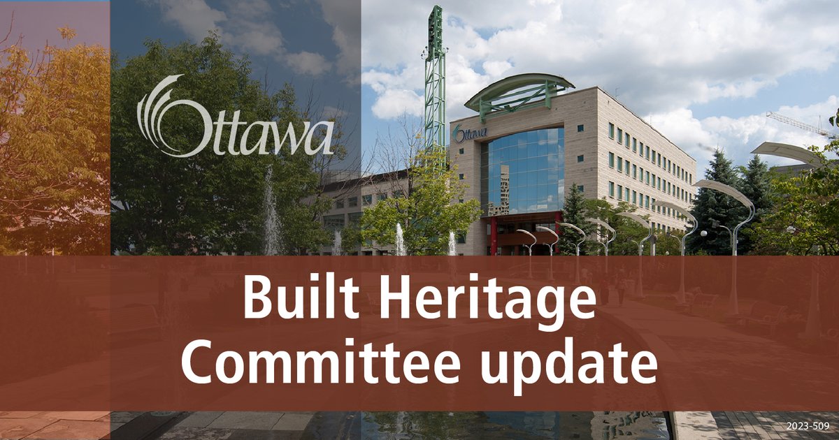 Committee Update: The Built Heritage Committee today supported designating the Britannia Yacht Club and seven houses in Britannia Village under the Ontario Heritage Act. bit.ly/3TM1hf0 #OttCity #OttPoli #Ottawa