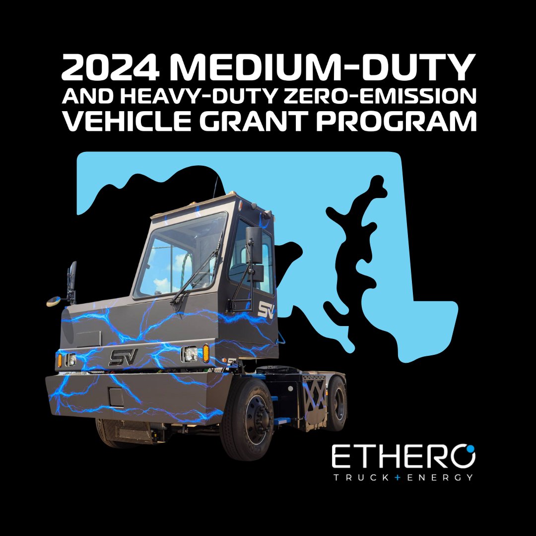 ⏰ Only two days left to apply for Maryland's Medium-Duty and Heavy-Duty Zero-Emission Vehicle Grant Program! Contact ETHERO now for assistance with your application! 

#ETHEROtrucks #Maryland #CleanEnergy