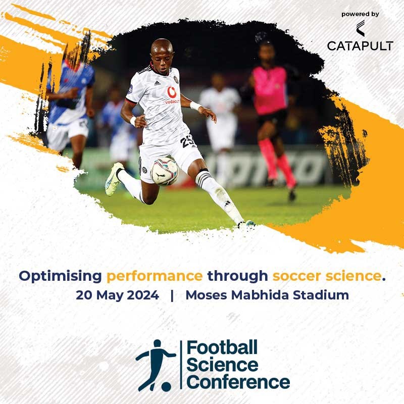 We are thrilled to announce the Football Science Conference 2024, where the exhilarating world of football meets the cutting-edge realms of science.

📅 20 May 2024
⏲️ 8.00 - 17.30
📌 Moses Mabhida Stadium
Purchace your delegate tickets here: quicket.co.za/events/254624-…