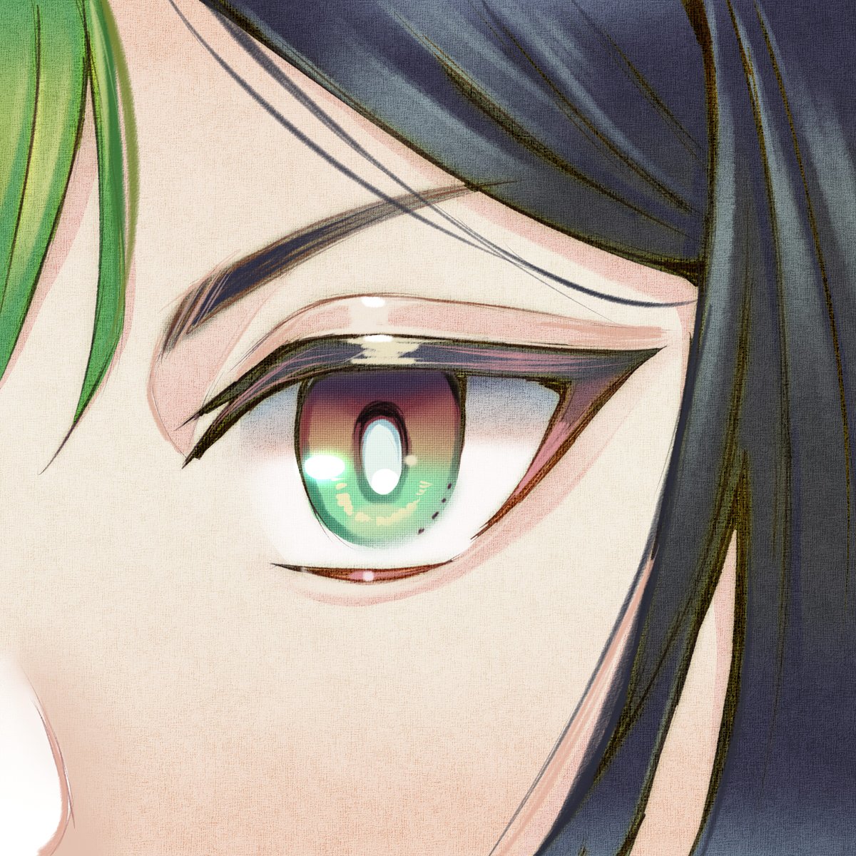 _Killasisa_'s tweet photo. #Tighnari 's eyes doodle✨💚 I love them! https://t.co/SUsq3m7MT4