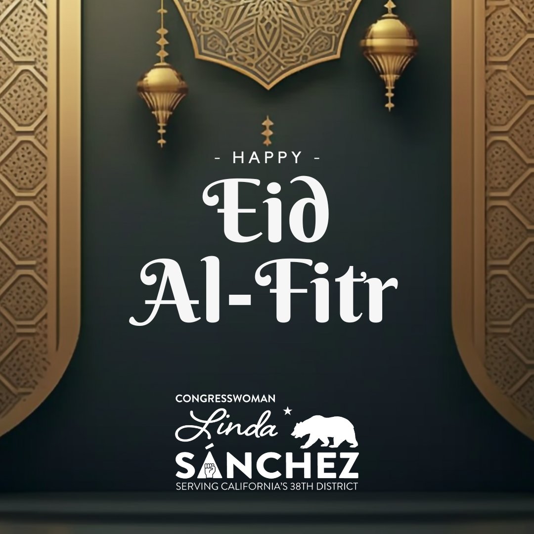 To all those celebrating Eid al-Fitr here at home in #CA38 and across the globe, Eid Mubarak! May the upcoming year bring you and your loved ones many blessings.