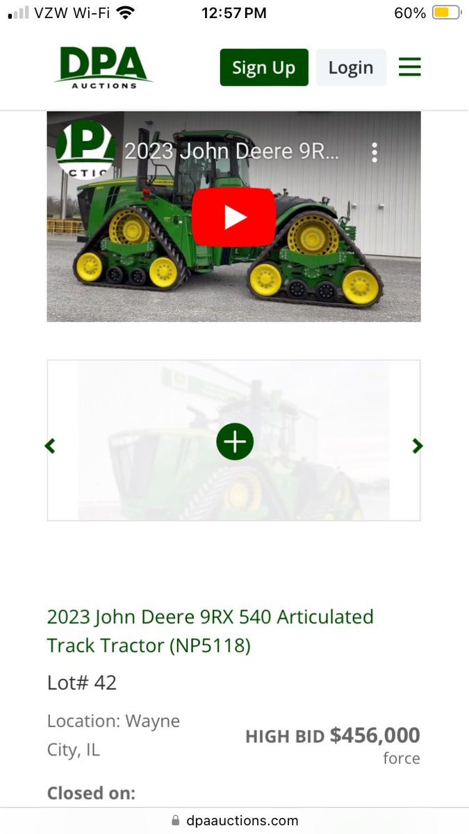 Equipment dropping off? Or did this sale slip through the cracks? Looks cheap