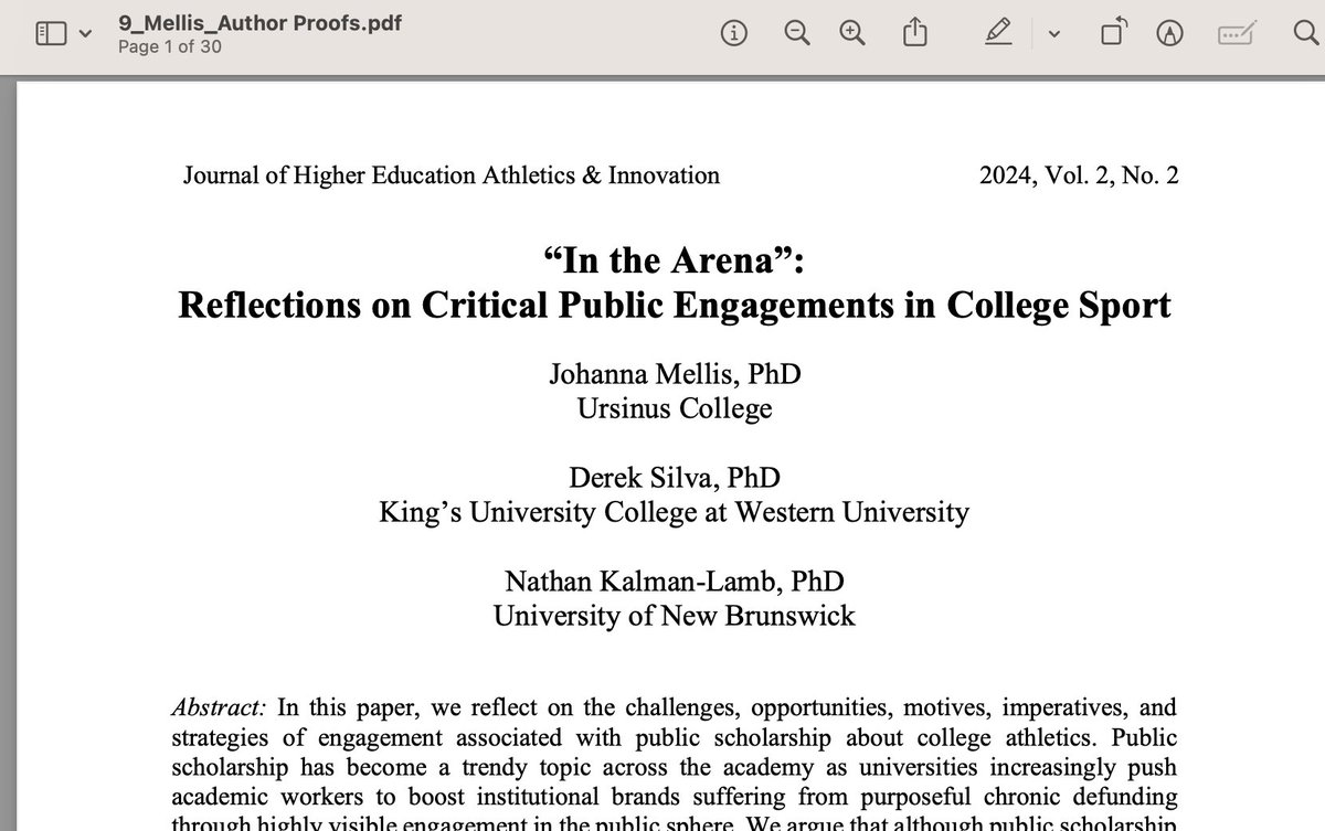 alright, so this isn't the same as a book cover & preorder link...but I am very excited and a bit nervous ab our article finally coming out! It's an analysis of when we were harassed a little over 3 years ago. What happened, what it meant, & how we responded. Whew.