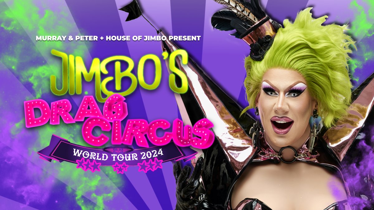 Joining us for Jimbo's Drag Circus tonight? 🎉 🎟️ livemu.sc/4cRbDTx ⏰ Doors: 7:00PM / Show: 8:00PM 👛 Bags up to 12” x 6” x 12” are allowed in the venue 📱 Mobile entry only 💳 Cashless payments only MORE INFO: livemu.sc/3dCxnoW