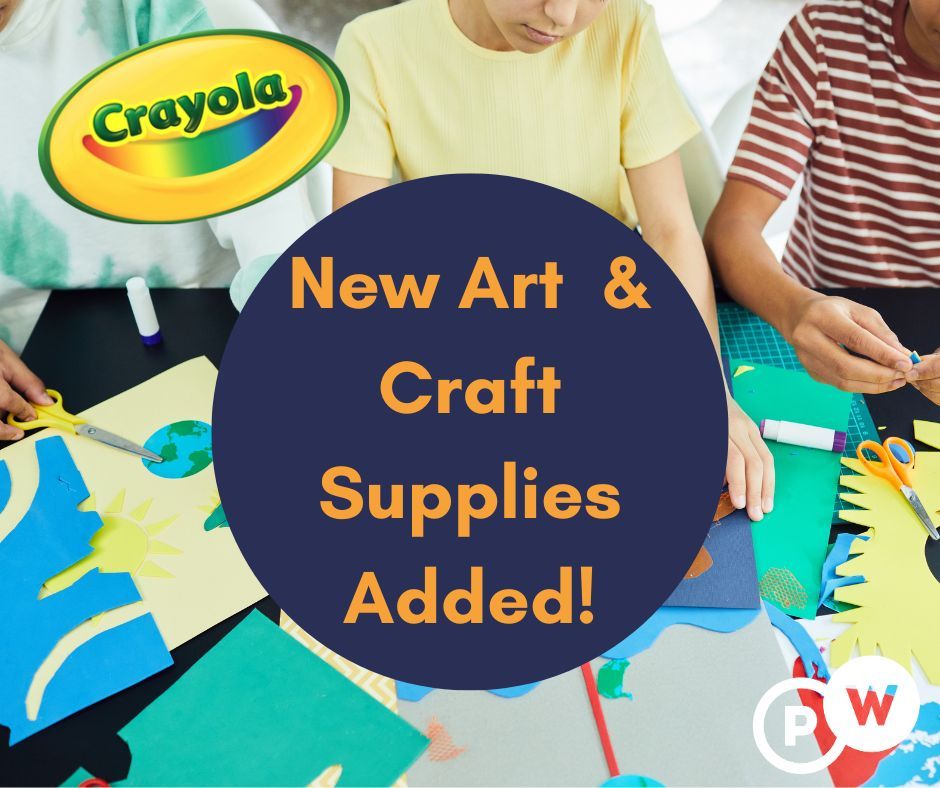 Discover new Crayola art and craft products at Pound Wholesale!

buff.ly/3PWbvsh 

#Wholesale #WholesaleUK #BulkBuy