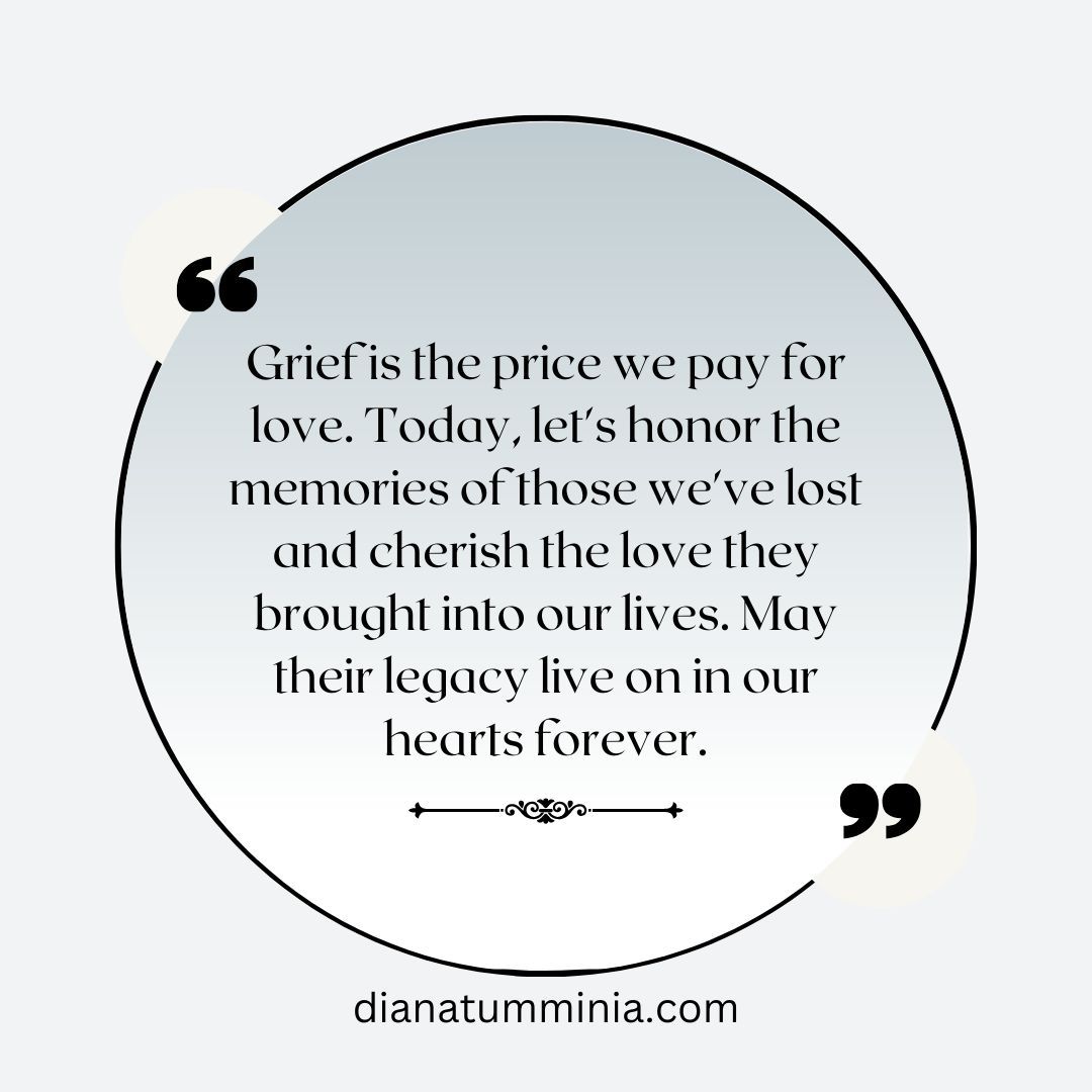 🕊️ Grief is the price we pay for love. Today, let's honor the memories of those we've lost and cherish the love they brought into our lives. May their legacy live on in our hearts forever.

#GriefAndLove #RememberingLovedOnes #NYCTherapist #RestInPeace #Remember