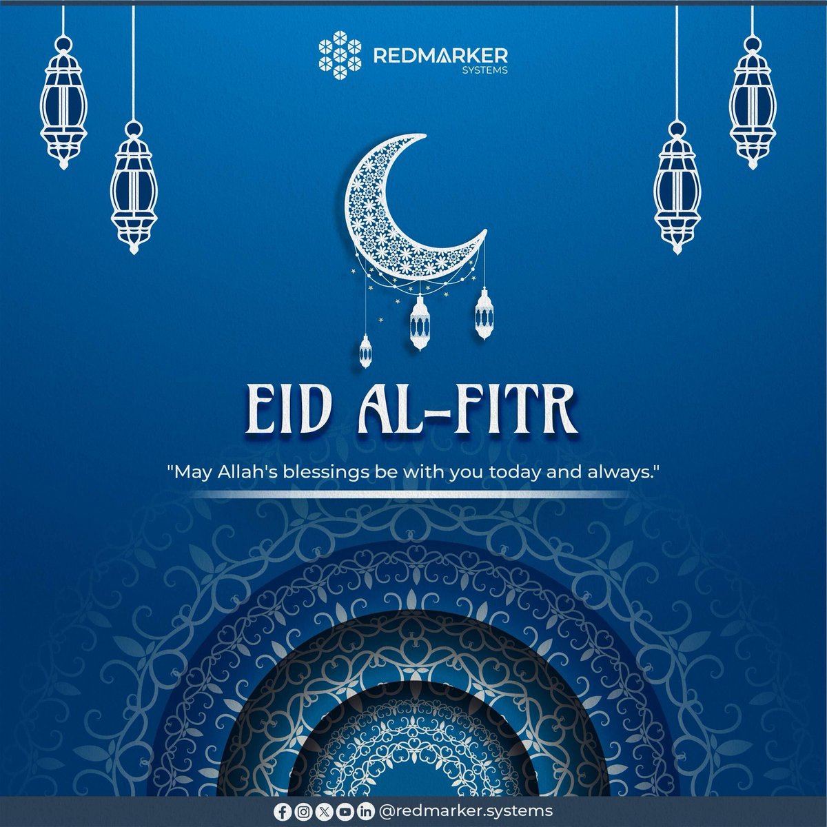 Wishing you and your loved ones a joyous Eid filled with blessings, laughter, and cherished moments!

Eid Mubarak from all of us at RedMarker Systems! 🌙✨

#EidMubarak #Eid2024 #عيد_الفطر #RedMarkerSystems