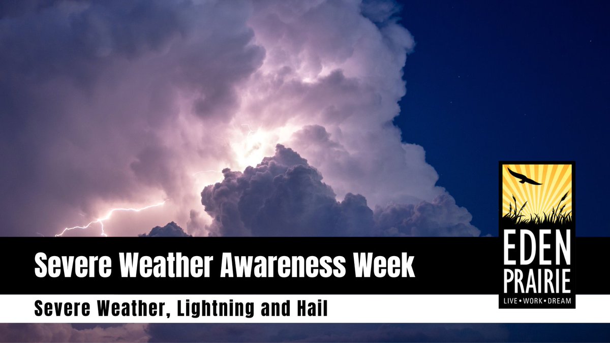 The typical thunderstorm is 15 miles in diameter and lasts for 30 minutes — but whatever their size, all thunderstorms are dangerous.
 
Find important information to stay safe in bad weather at ow.ly/umJc50NM64E