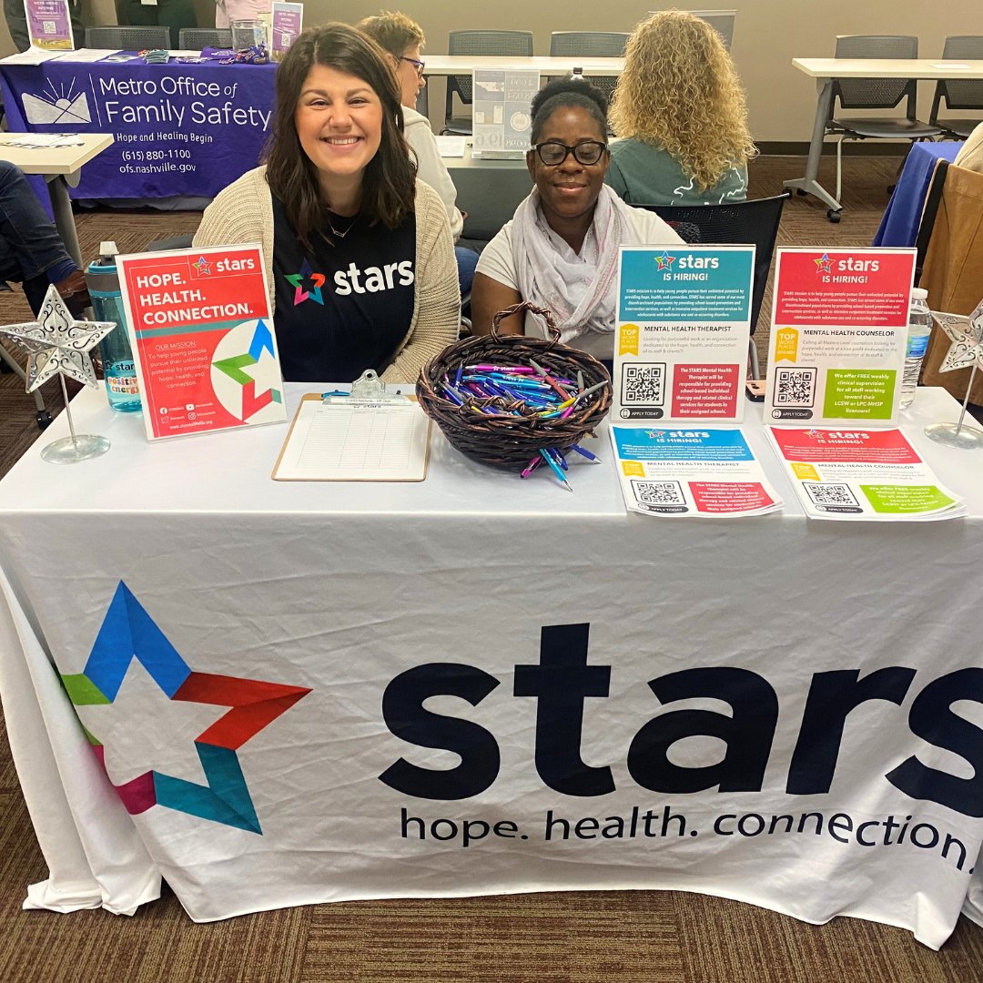 STARS’ TEAM HR is so totally awesome!!! Check out Susan Hisey and Corlissa Jackson at UTK’s College of Social Work. These two rock!