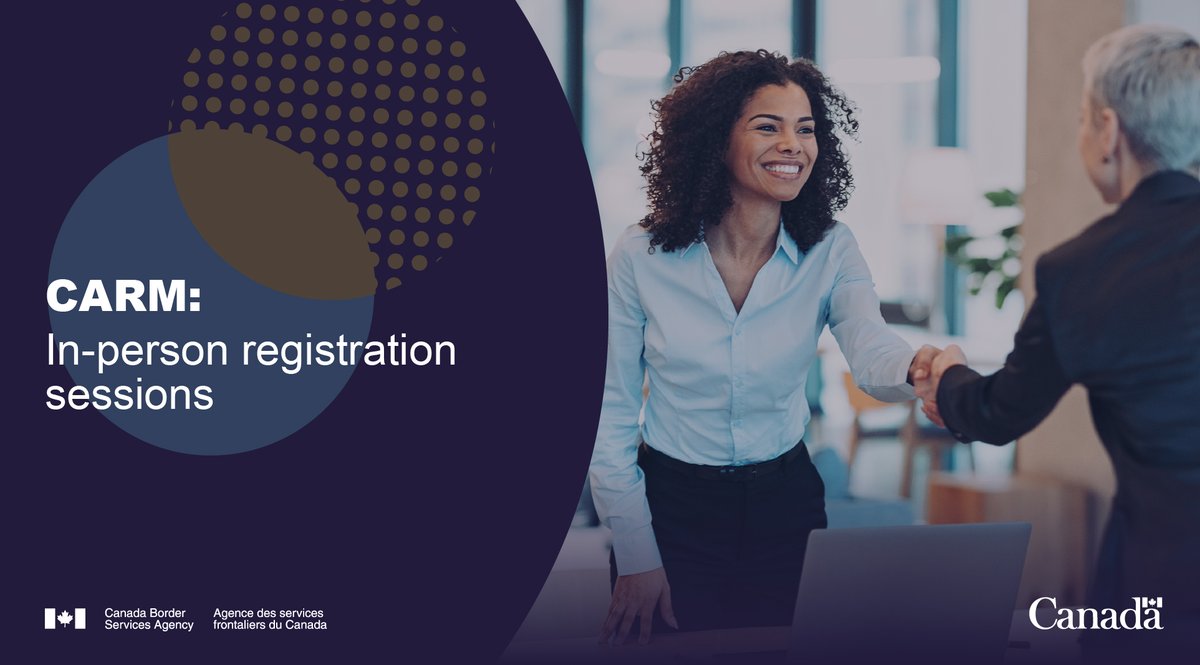 Attention importers, we are here to help. Take advantage of our remaining in-person CARM registration days prior to Release 2 implementation scheduled on May 13, 2024! Join us at select locations: cbsa-asfc.gc.ca/services/carm-…