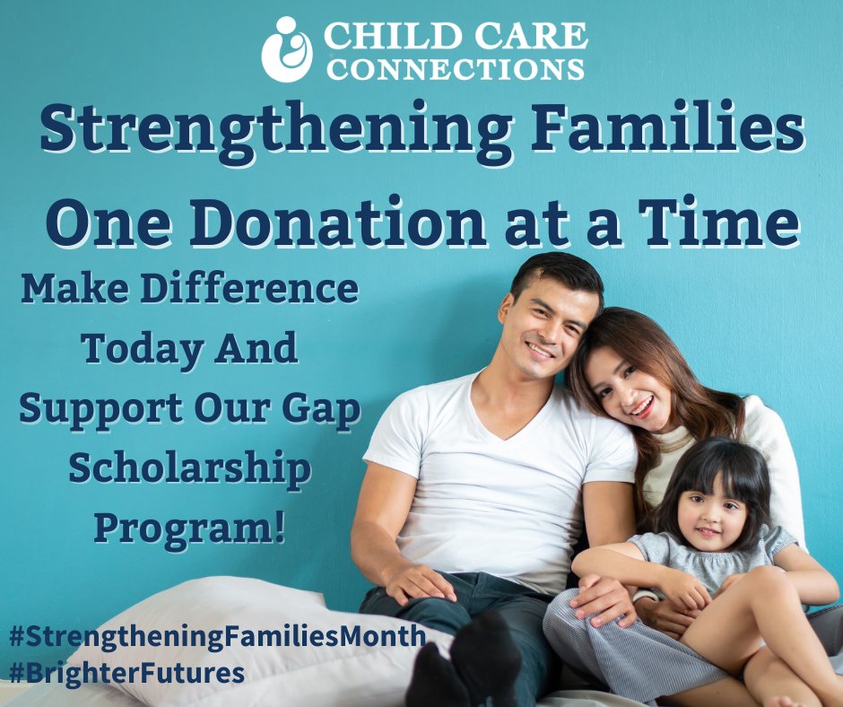 🌼 Join us in supporting families with our micro-campaign! Help fund our gap scholarship program, aiding families with child care costs. Let's make a difference this Strengthening Family Month! 🌱💖 #StrengtheningFamilyMonth #BrighterFutures🌟cccmontana.org/invest-micro-c…