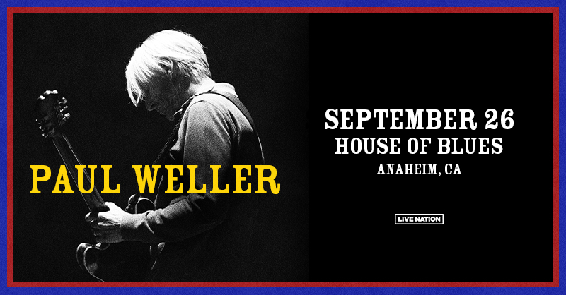 NEW SHOW ⚡ Don't miss Paul Weller taking over Our House on September 26th! Presale: TOMORROW (4/10) @ 10 AM Onsale: FRIDAY (4/12) @ 10 AM 🎟️: livemu.sc/3U8HJmw 🎶 @paulwellerHQ