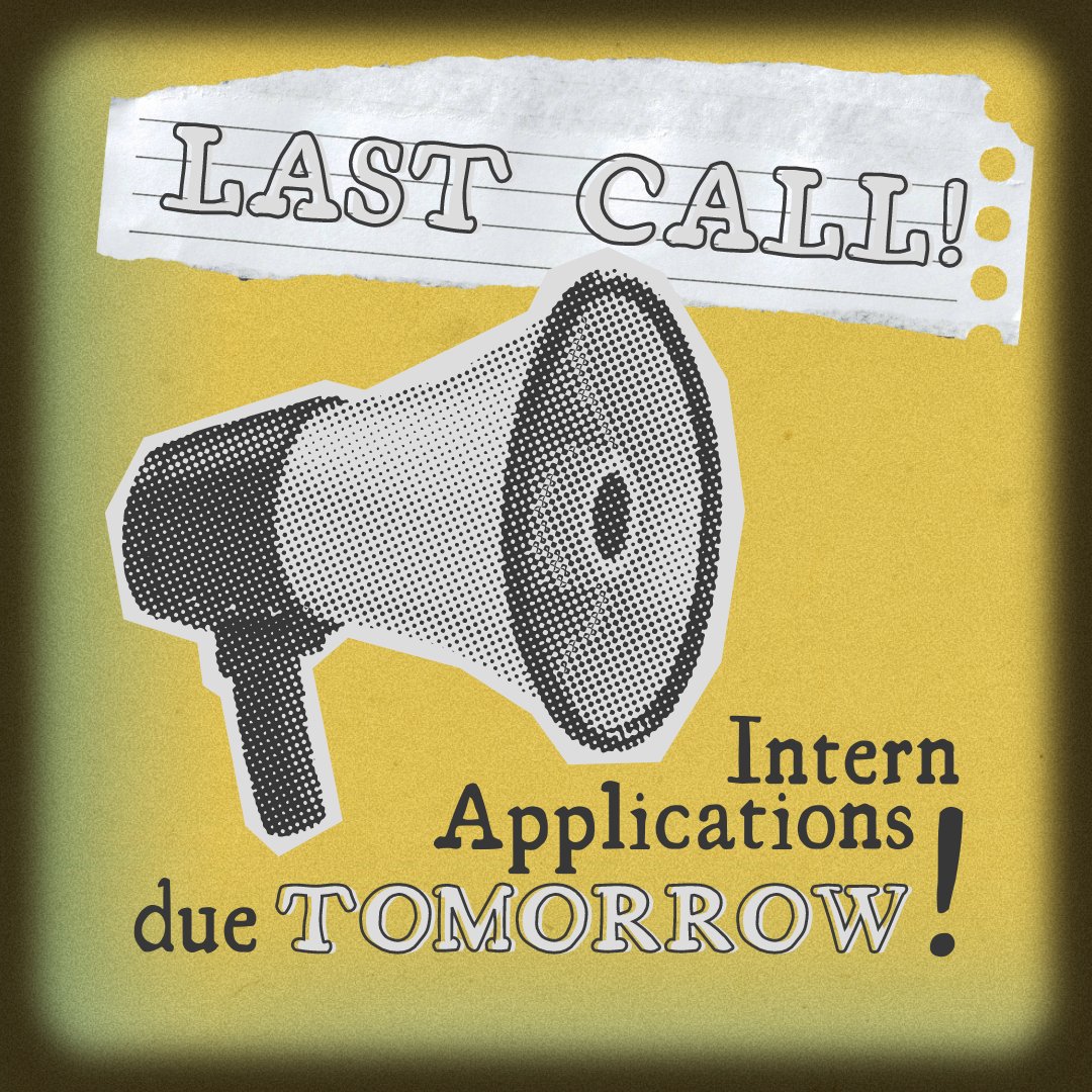 🗣️ Deadline approaching! 🗣️ Submit your application now! Applications for our summer internships close TOMORROW, April 10th. For more information on how to apply, please visit our website at upress.state.ms.us/Internships. Don't miss your chance!