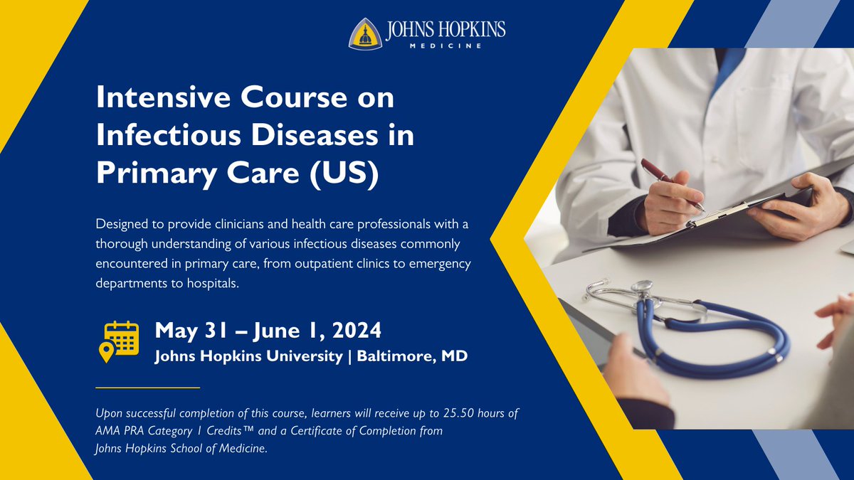 Johns Hopkins Division of Infectious Diseases tweet media