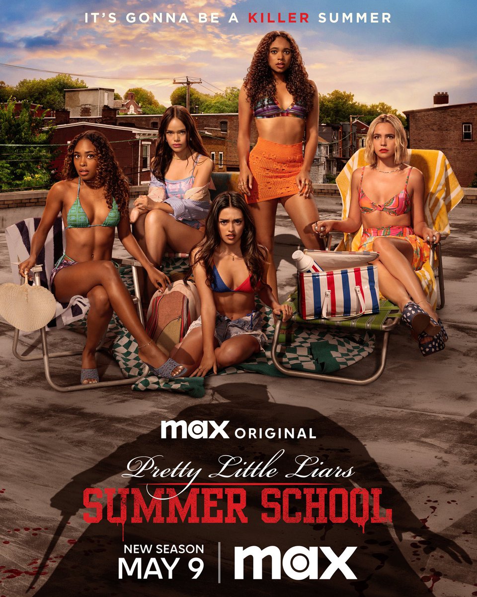 The poster for ‘PRETTY LITTLE LIARS: SUMMER SCHOOL’ has been released. Premiering May 9 on Max.