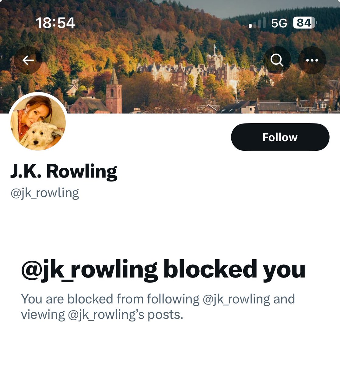 Wait, did JK Rowling seriously unblock me to quote tweet me then block me again? 😂 No, Joanne, I understood your books. Seeing the power of love triumph over evil gave little gay me so much hope. It’s just a shame you decided to become your own villain and target my community.