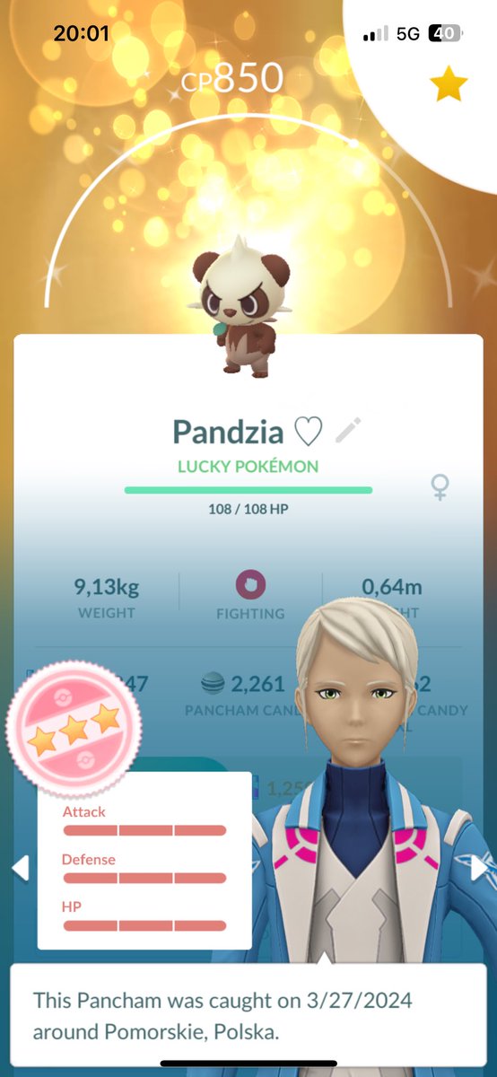 🥰 Pandzia #pokemongo #shundo