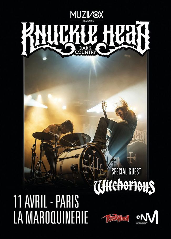 Error404Fr's tweet image. Ne manquez pas jeu le duo de dark country Knuckle Head en concert à @lamaroquinerie  
Un groupe qui mélange &quot;Du stoner, de la country, du heavy-blues, de la pop anglaise, du rock 80s… &quot; 

Alors foncez ! =&amp;gt; billetweb.fr/knuckle-head1
@wherethepromois 
#concert