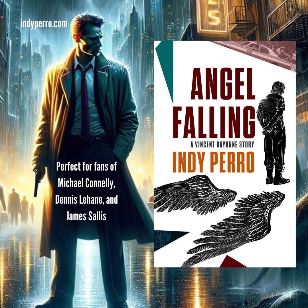 Are you a fan of Michael Connelly or Dennis Lehane? Then 'Angel Falling' should be next on your reading list! Indy Perro crafts a world of shadowy figures and moral dilemmas in Central City. 📚🖤 #DetectiveFiction #BookLovers

buff.ly/4bB9DxZ