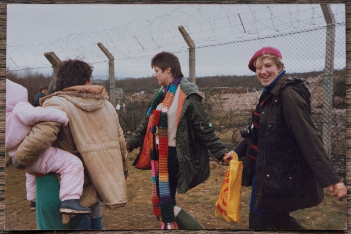 Thank you to Mary and Anna Birch for sharing these fantastic photos from #Greenham 😍 See more photos in our visual archive 👉 buff.ly/3tNSL2u
