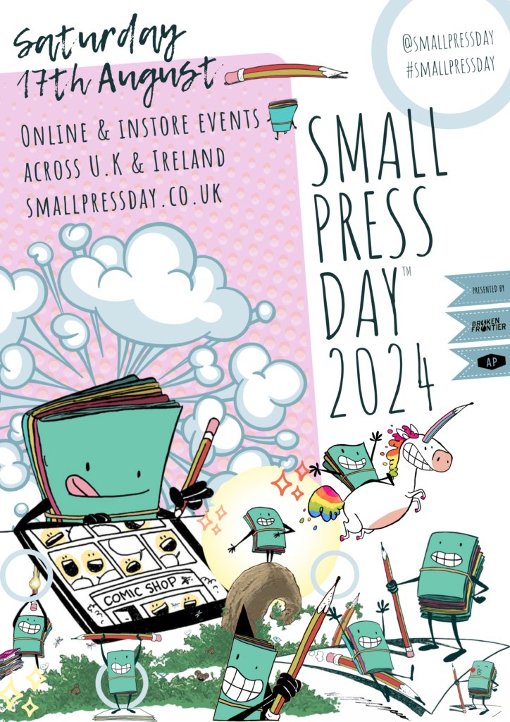 Doing lots of work on @SmallPressDay this evening. Just four months to go!