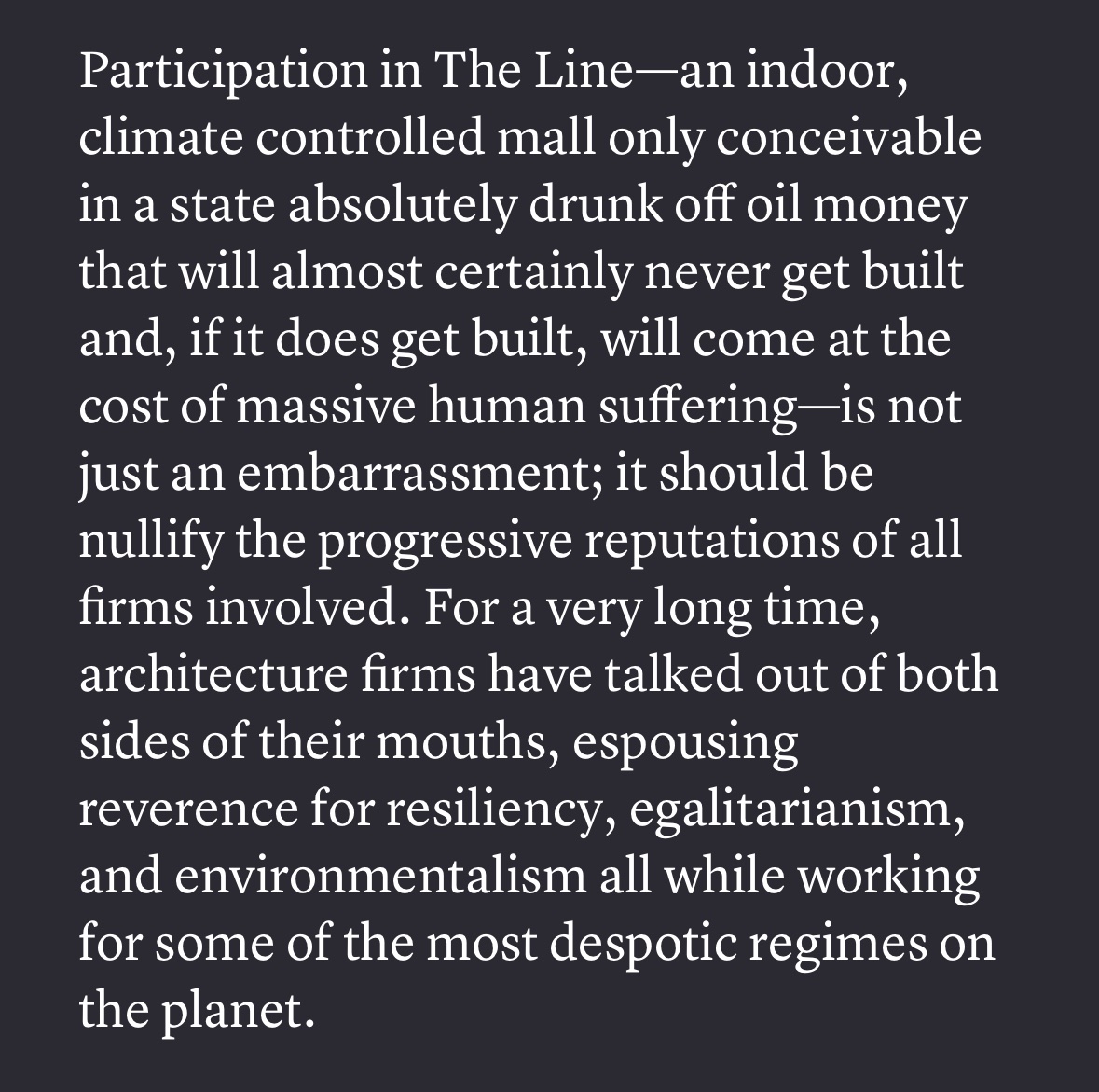 I was only partially right (it won’t get built) and partially wrong (they did all the suffering anyway) thebaffler.com/latest/line-in…