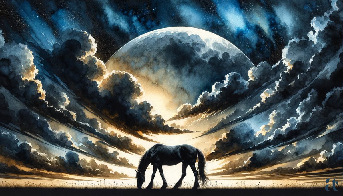 Moonlit Equine Grace by Aravind Reddy Tarugu

#AravindReddyTaruguArt #AIart #DigitalArtistry #AravindReddyTarugu #WatercolorHorse #MoonlitNight #EquineArt #NightSkyPainting #SilhouetteArt #DigitalNaturalism #MoonlightSilhouette #HorseUnderMoon

deviantart.com/aravindtarugu/…