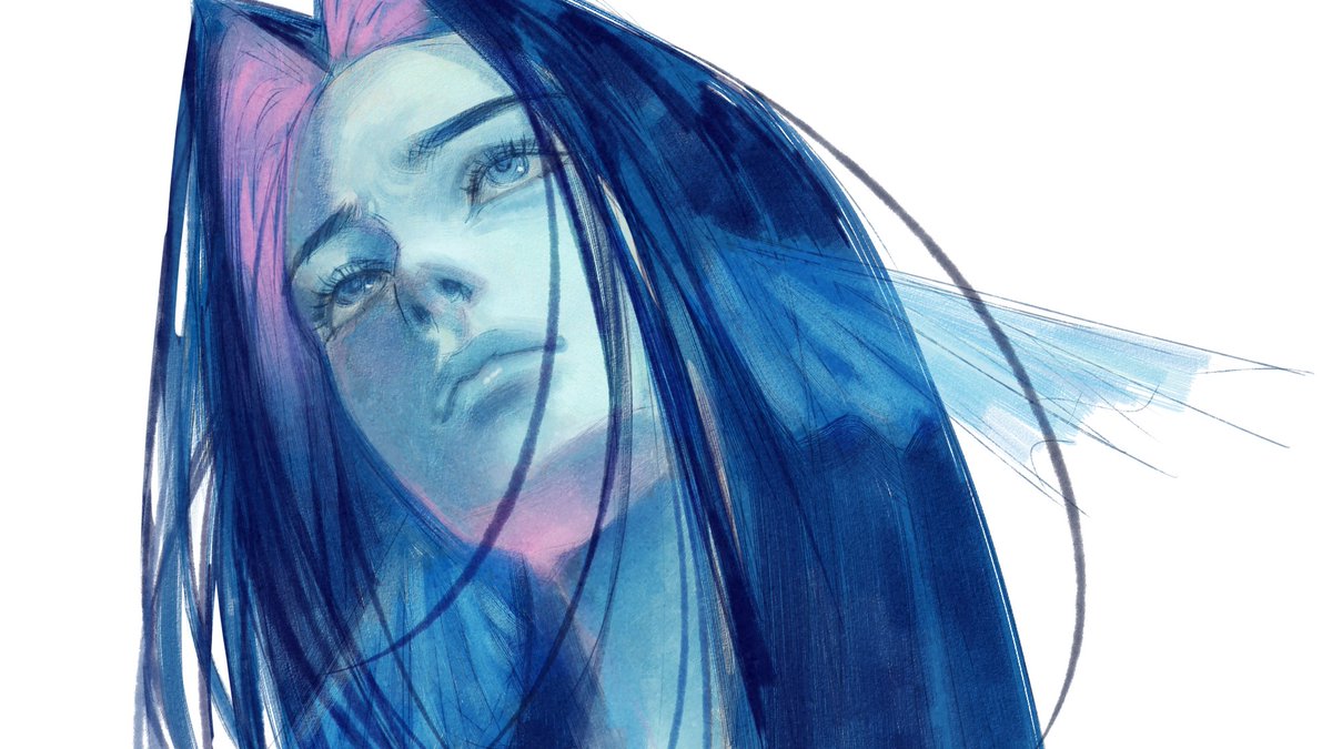 retroxknight's tweet image. Hello #PortfolioDay !
I'm an illustrator named Alfie, and I really like to draw people 🐠🩵💙