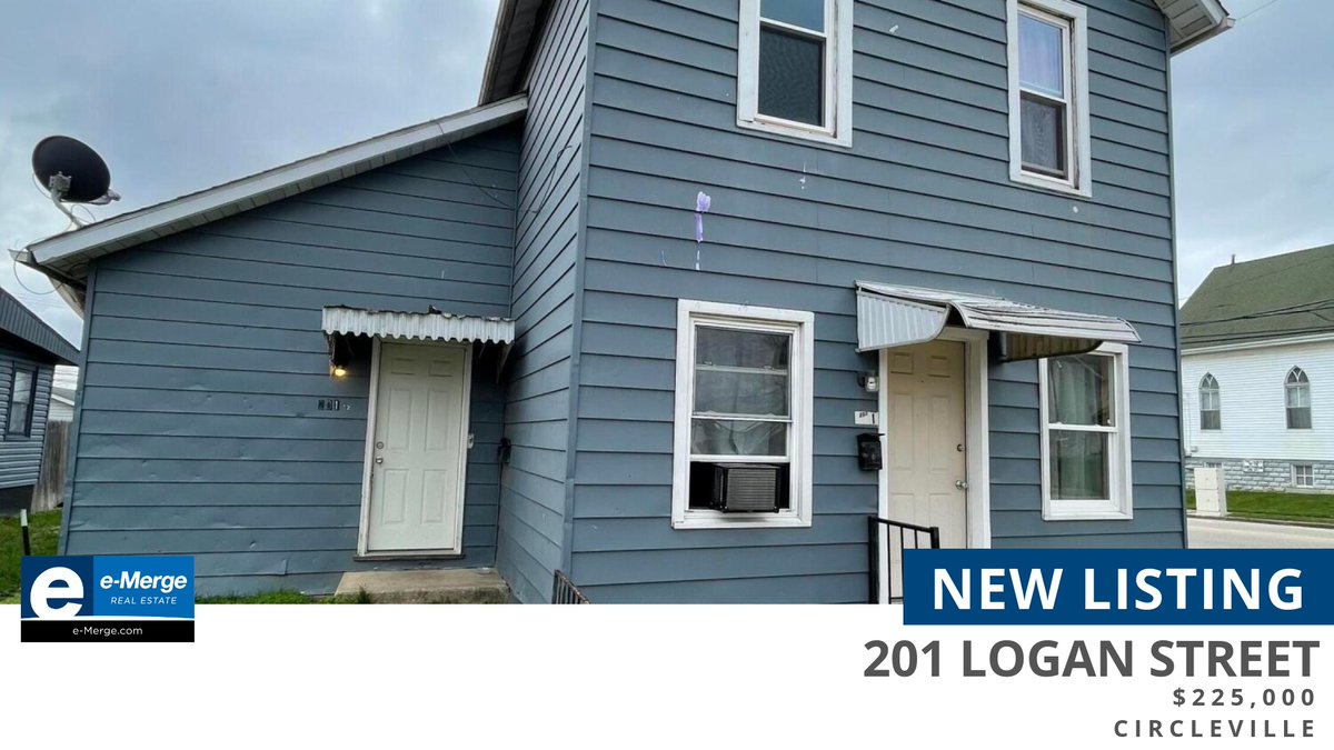 📍 New Listing 📍 Take a look at this fantastic new property that just hit the market located at 201 Logan Street in Circleville. Reach out here or at (614) 560-3617 for more information! Listed by Cindi Watkins Teresa Barry... teresabarry.e-merge.com/showcase/201-l…